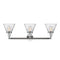 Innovations Lighting Large Cone 3 Light Bath Vanity Light Part Of The Franklin Restoration Collection 205-PC-G42-LED