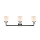 Innovations Lighting Small Bell 3 Light Bath Vanity Light Part Of The Franklin Restoration Collection 205-PC-G51-LED