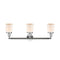 Innovations Lighting Small Bell 3 Light Bath Vanity Light Part Of The Franklin Restoration Collection 205-PC-G51-LED