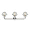 Innovations Lighting Small Oxford 3 Light Bath Vanity Light Part Of The Franklin Restoration Collection 205-PC-G534-LED