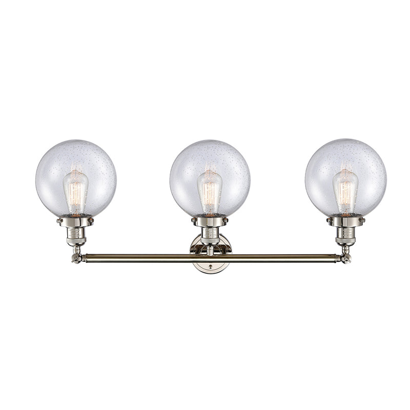 Innovations Lighting Beacon 3 Light 32" Bath Vanity Light 205-PN-G204-8