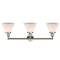 Innovations Lighting Large Cone 3 Light Bath Vanity Light Part Of The Franklin Restoration Collection 205-PN-G41-LED