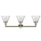 Innovations Lighting Large Cone 3 Light Bath Vanity Light Part Of The Franklin Restoration Collection 205-PN-G42-LED