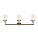 Innovations Lighting Small Bell 3 Light Bath Vanity Light Part Of The Franklin Restoration Collection 205-PN-G51