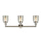 Innovations Lighting Small Bell 3 Light Bath Vanity Light Part Of The Franklin Restoration Collection 205-PN-G58-LED