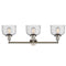 Innovations Lighting Large Bell 3 Light Bath Vanity Light Part Of The Franklin Restoration Collection 205-PN-G74