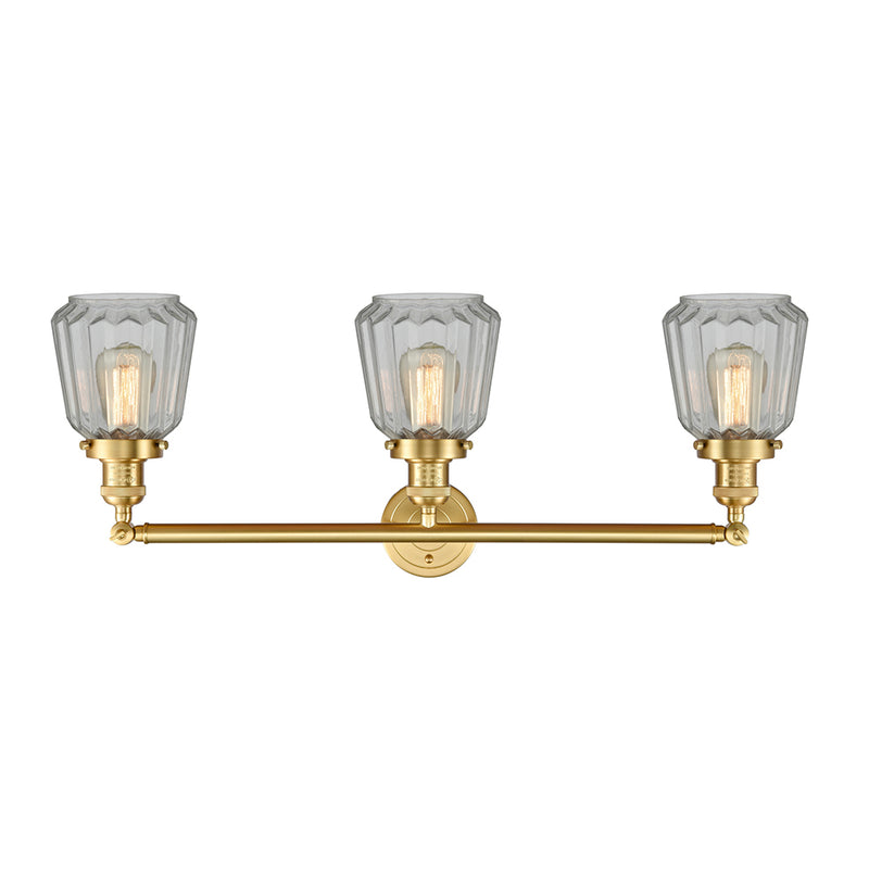Innovations Lighting Chatham 3 Light Bath Vanity Light Part Of The Franklin Restoration Collection 205-SG-G142