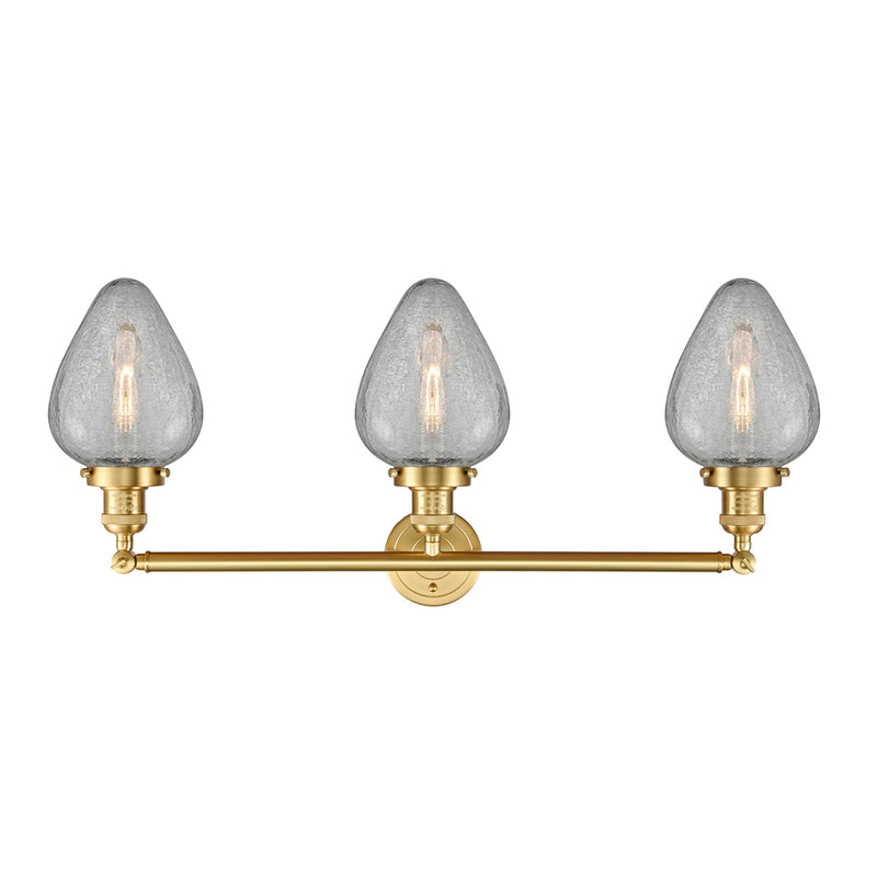 Innovations Lighting Geneseo 3 Light Bath Vanity Light Part Of The Franklin Restoration Collection 205-SG-G165