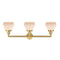 Innovations Lighting Fulton 3 Light Bath Vanity Light Part Of The Franklin Restoration Collection 205-SG-G171-LED