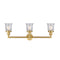 Innovations Lighting Small Canton 3 Light Bath Vanity Light Part Of The Franklin Restoration Collection 205-SG-G184S-LED