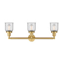 Innovations Lighting Small Bell 3 Light Bath Vanity Light Part Of The Franklin Restoration Collection 205-SG-G52