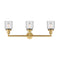 Innovations Lighting Small Bell 3 Light Bath Vanity Light Part Of The Franklin Restoration Collection 205-SG-G52