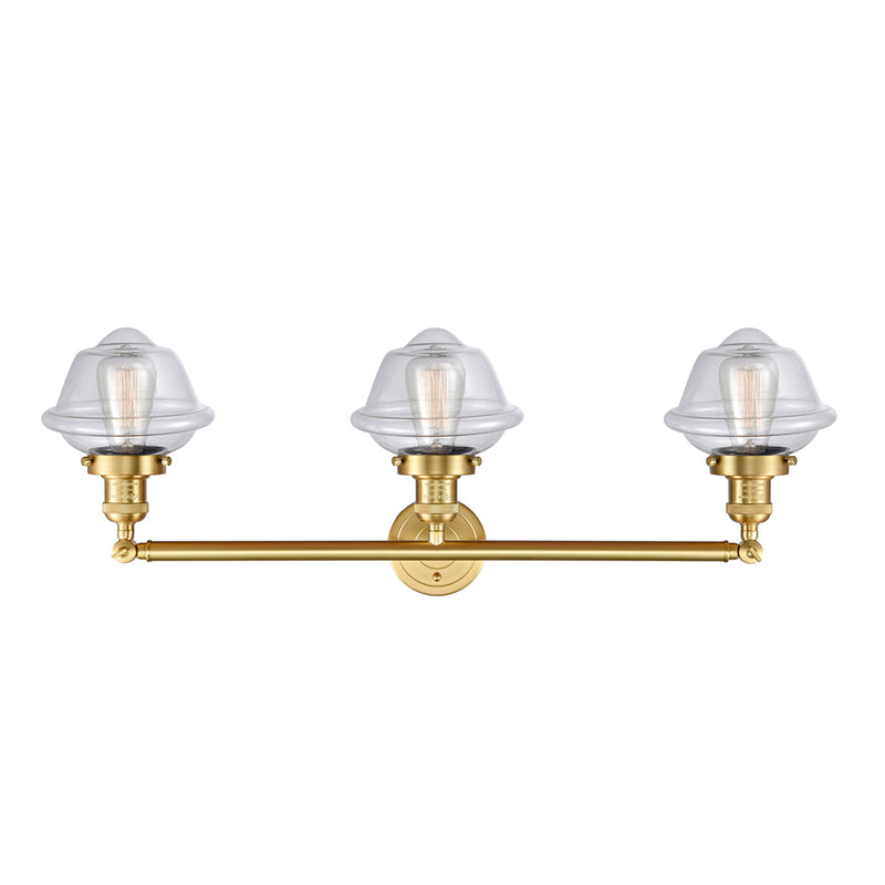 Innovations Lighting Small Oxford 3 Light Bath Vanity Light Part Of The Franklin Restoration Collection 205-SG-G532