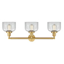 Innovations Lighting Large Bell 3 Light Bath Vanity Light Part Of The Franklin Restoration Collection 205-SG-G72