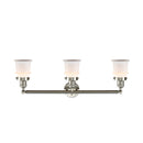 Innovations Lighting Small Canton 3 Light Bath Vanity Light Part Of The Franklin Restoration Collection 205-SN-G181S