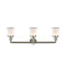 Innovations Lighting Small Canton 3 Light Bath Vanity Light Part Of The Franklin Restoration Collection 205-SN-G181S-LED