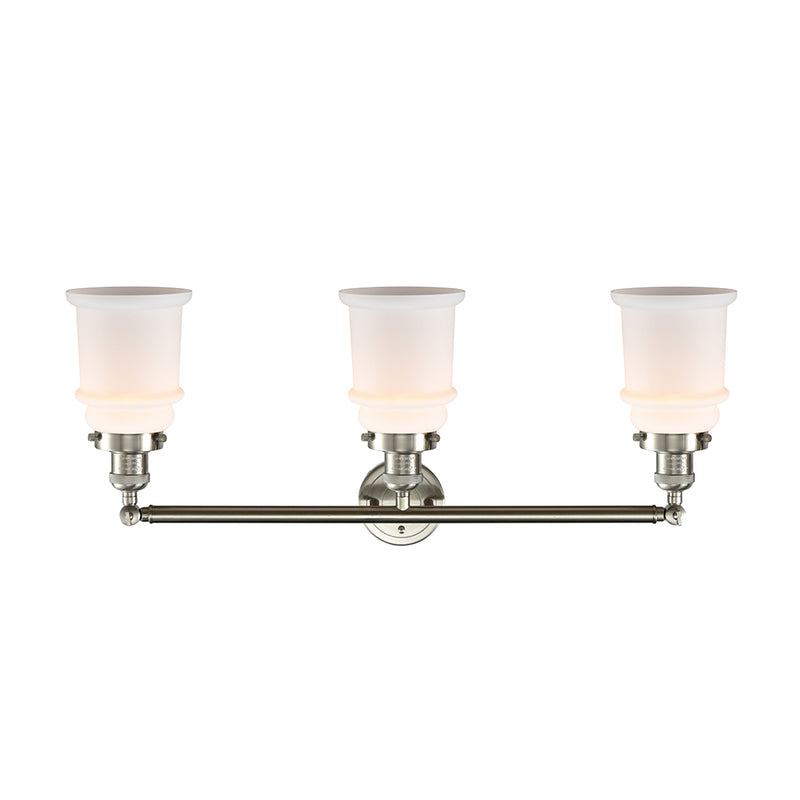 Innovations Lighting Canton 3 Light Bath Vanity Light Part Of The Franklin Restoration Collection 205-SN-G181