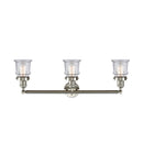 Innovations Lighting Small Canton 3 Light Bath Vanity Light Part Of The Franklin Restoration Collection 205-SN-G182S-LED