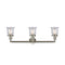Innovations Lighting Small Canton 3 Light Bath Vanity Light Part Of The Franklin Restoration Collection 205-SN-G182S-LED