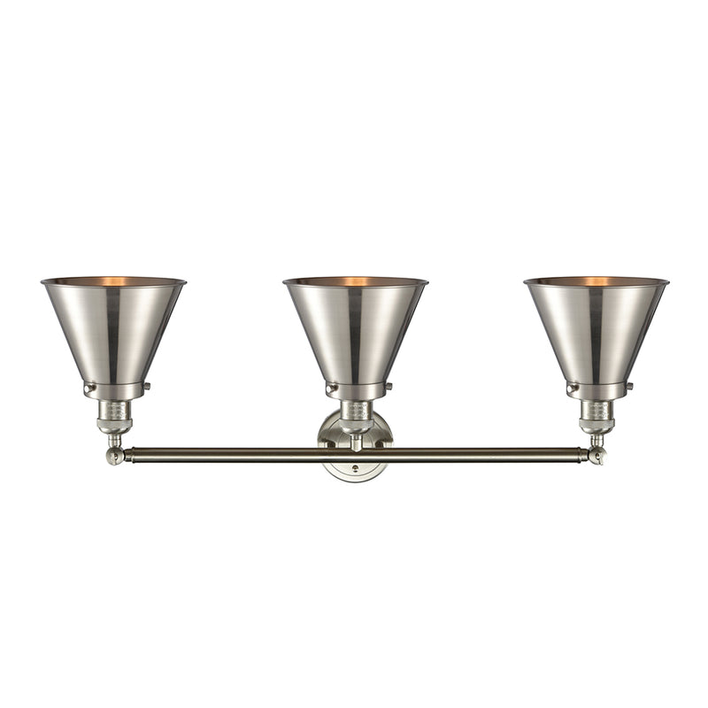 Innovations Lighting Appalachian 3 Light Bath Vanity Light Part Of The Franklin Restoration Collection 205-SN-M13-SN