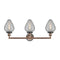 Innovations Lighting Geneseo 3 Light Bath Vanity Light Part Of The Franklin Restoration Collection 205BP-ACBK-G165