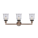 Innovations Lighting Canton 3 Light Bath Vanity Light Part Of The Franklin Restoration Collection 205BP-ACBK-G182