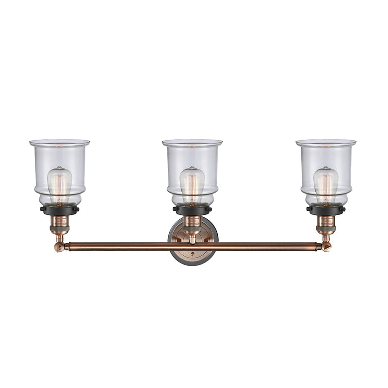 Innovations Lighting Canton 3 Light Bath Vanity Light Part Of The Franklin Restoration Collection 205BP-ACBK-G182