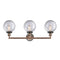 Innovations Lighting Beacon 3 Light 32" Bath Vanity Light 205BP-ACBK-G202-8