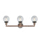Innovations Lighting Beacon 3 Light 30" Bath Vanity Light 205BP-ACBK-G204-6