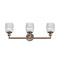 Innovations Lighting Colton 3 Light Bath Vanity Light Part Of The Franklin Restoration Collection 205BP-ACBK-G302