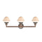 Innovations Lighting Small Oxford 3 Light Bath Vanity Light Part Of The Franklin Restoration Collection 205BP-ACBK-G531