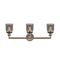 Innovations Lighting Small Bell 3 Light Bath Vanity Light Part Of The Franklin Restoration Collection 205BP-ACBK-G53