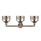 Innovations Lighting Large Bell 3 Light Bath Vanity Light Part Of The Franklin Restoration Collection 205BP-ACBK-G78