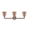 Innovations Lighting Addison 3 Light Bath Vanity Light Part Of The Franklin Restoration Collection 205BP-ACBK-M9-AC