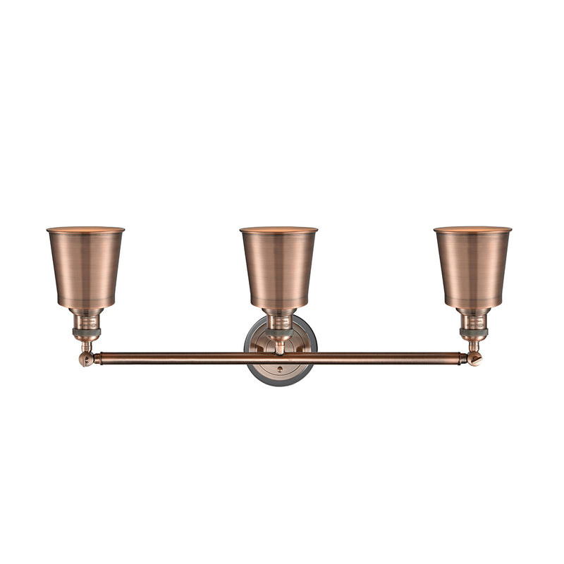 Innovations Lighting Addison 3 Light Bath Vanity Light Part Of The Franklin Restoration Collection 205BP-ACBK-M9-AC