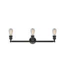 Innovations Lighting Bare Bulb 3 Light Bath Vanity Light Part Of The Franklin Restoration Collection 205-OB