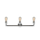 Innovations Lighting Bare Bulb 3 Light Bath Vanity Light Part Of The Franklin Restoration Collection 205-PC-LED