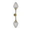 Innovations Lighting Geneseo 2 Light Bath Vanity Light Part Of The Franklin Restoration Collection 208-AB-G165-LED