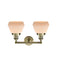 Innovations Lighting Fulton 2 Light Bath Vanity Light Part Of The Franklin Restoration Collection 208-AB-G171