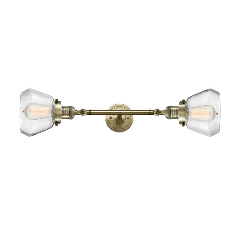 Innovations Lighting Fulton 2 Light Bath Vanity Light Part Of The Franklin Restoration Collection 208-AB-G172