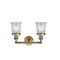 Innovations Lighting Small Canton 2 Light Bath Vanity Light Part Of The Franklin Restoration Collection 208-AB-G182S-LED