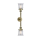 Innovations Lighting Small Canton 2 Light Bath Vanity Light Part Of The Franklin Restoration Collection 208-AB-G182S