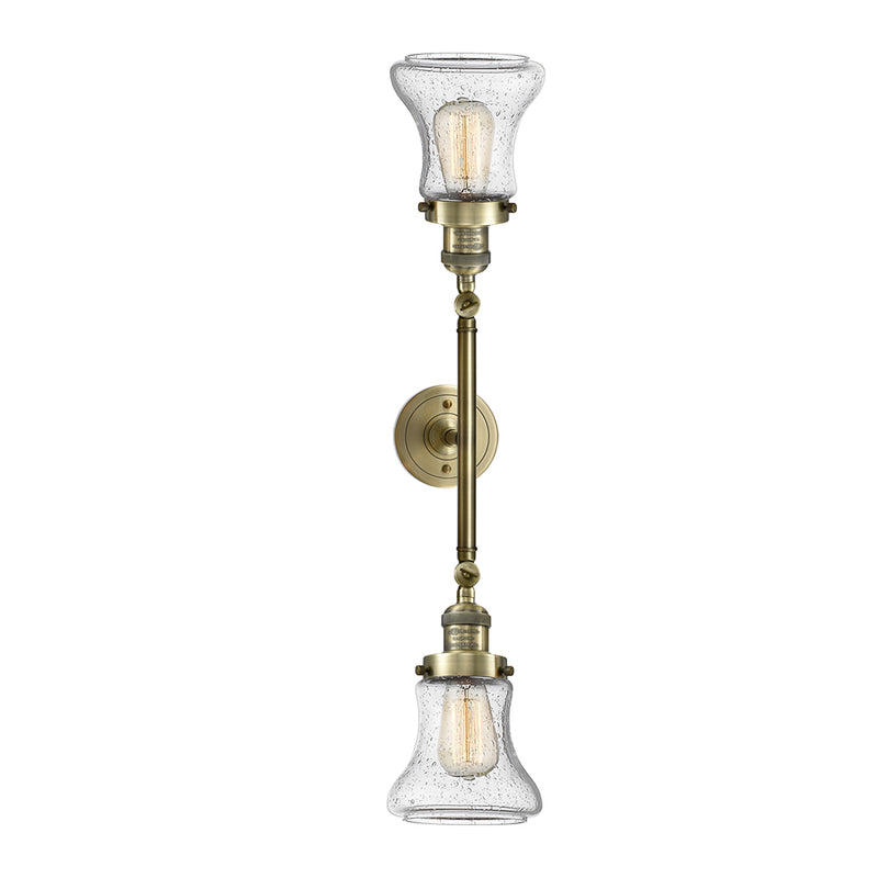 Innovations Lighting Bellmont 2 Light Bath Vanity Light Part Of The Franklin Restoration Collection 208-AB-G194