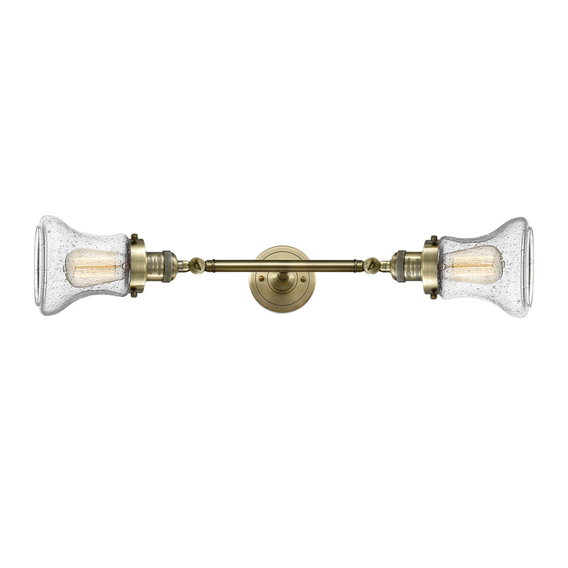Innovations Lighting Bellmont 2 Light Bath Vanity Light Part Of The Franklin Restoration Collection 208-AB-G194