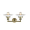 Innovations Lighting Halophane 2 Light Bath Vanity Light Part Of The Franklin Restoration Collection 208-AB-G1-LED