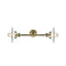 Innovations Lighting Halophane 2 Light Bath Vanity Light Part Of The Franklin Restoration Collection 208-AB-G1-LED