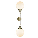 Innovations Lighting Beacon 2 Light 19" Bath Vanity Light 208-AB-G201-8-LED