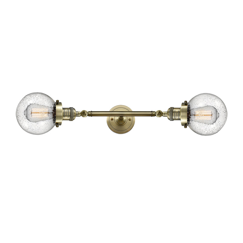Innovations Lighting Beacon 2 Light 17" Bath Vanity Light 208-AB-G204-6