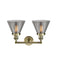 Innovations Lighting Large Cone 2 Light Bath Vanity Light Part Of The Franklin Restoration Collection 208-AB-G43