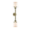 Innovations Lighting Small Bell 2 Light Bath Vanity Light Part Of The Franklin Restoration Collection 208-AB-G51-LED